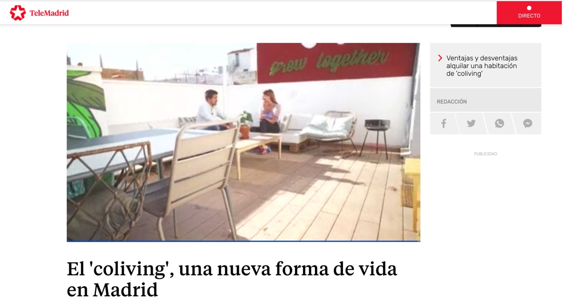Urban Campus Mellado Madrid Coliving in telemadrid