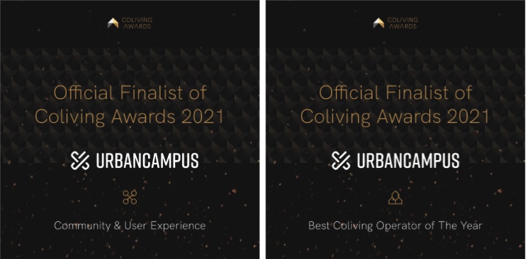 Urban Campus Coliving awards