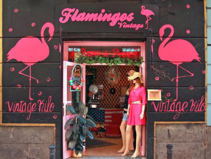 Best Things In Malasaña - Flamingos Vintage Kilo