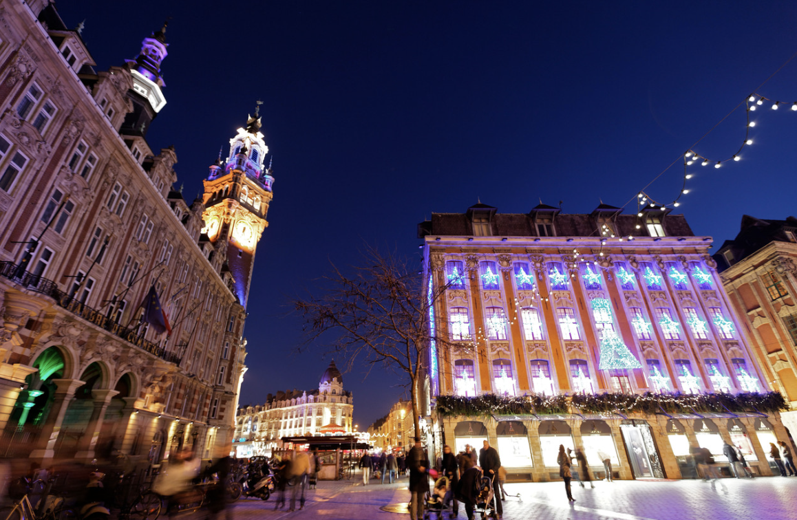 Christmas Market In Lille