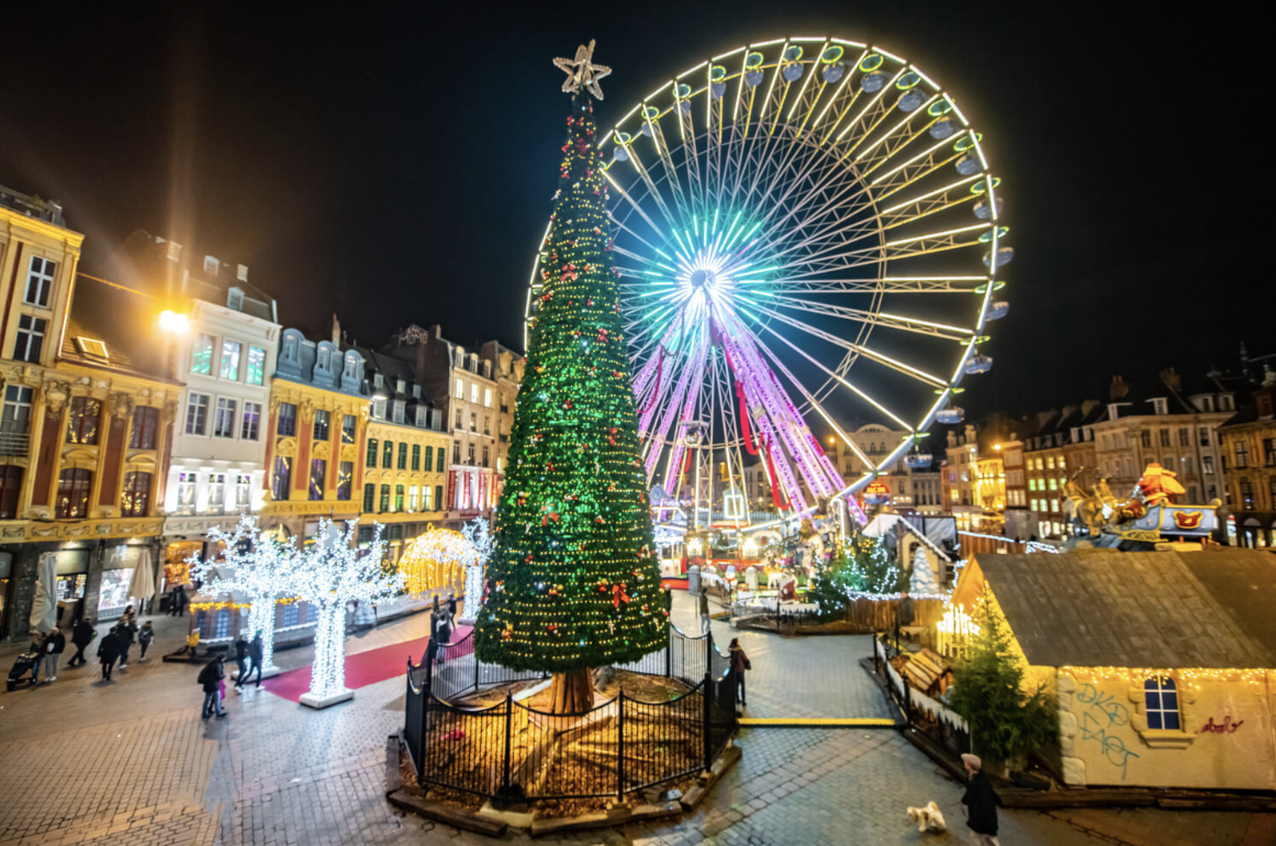 Christmas market in lille