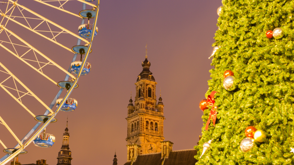 Christmas market in lille
