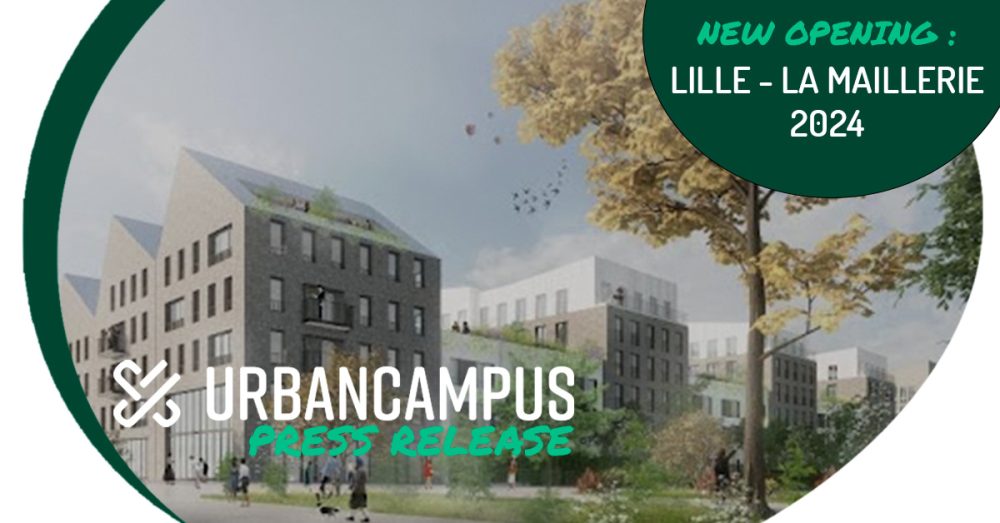 French operator Urban Campus will open a new coliving residence in  the Lille metropolis in 2024