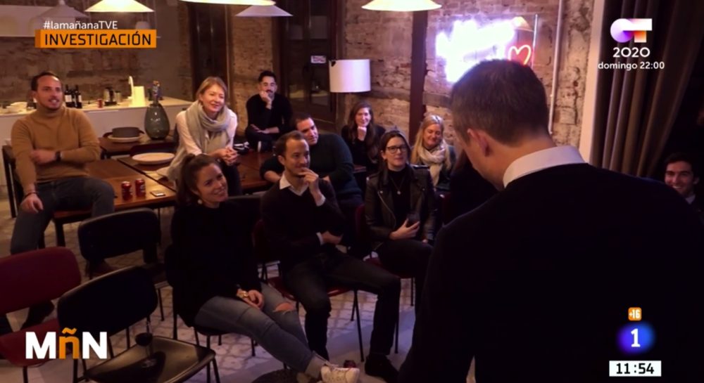Ever wondered how our Community dinners work? Televisión Española came to film one!