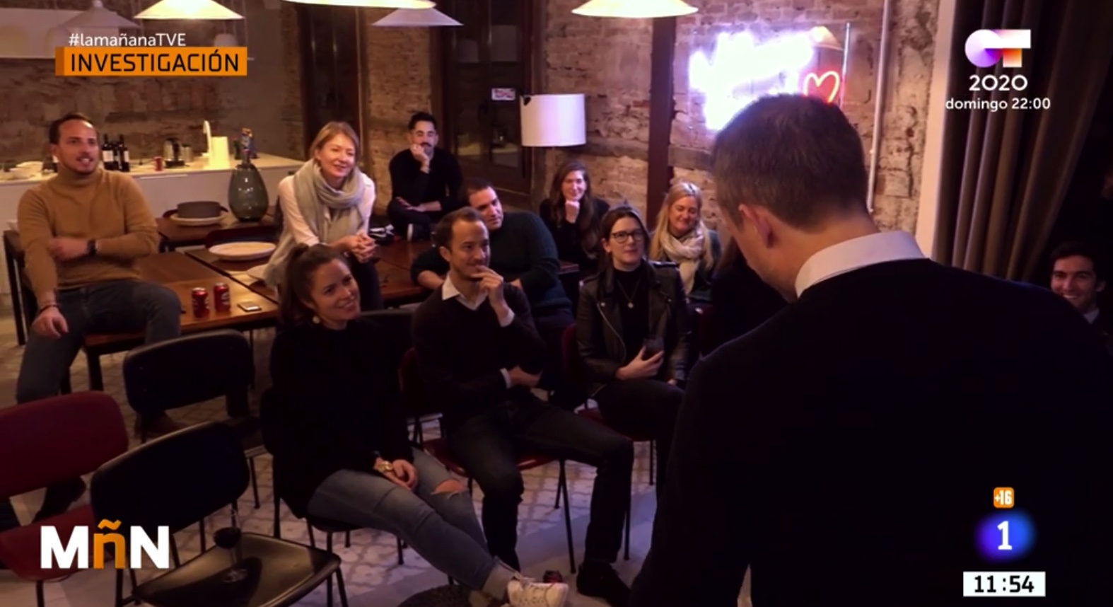 Ever wondered how our Community dinners work? Televisión Española came to film one!