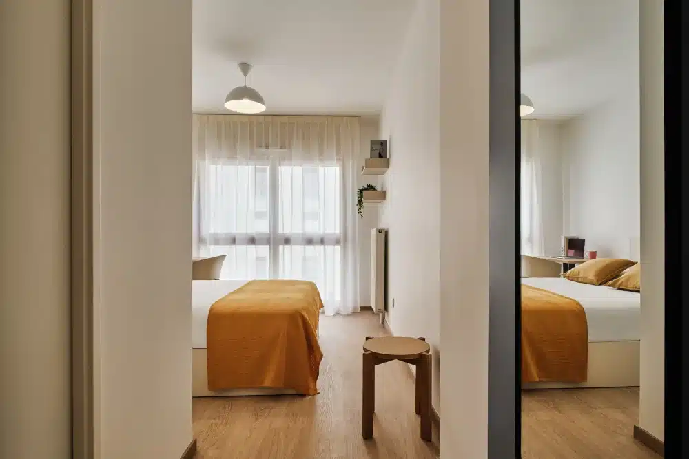 Bright room in a shared apartment at Urban Campus Confluences, Ivry-sur-Seine