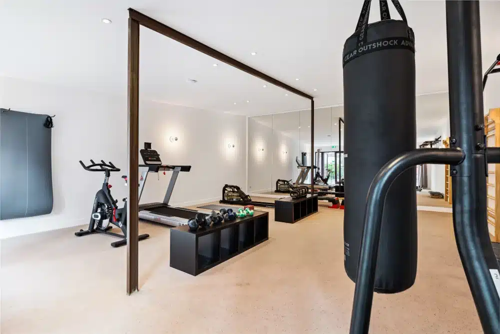 Gym at Urban Campus Lille Saint So' Coliving
